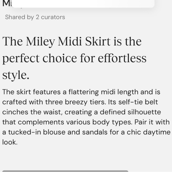 Show Me your Mumu Miley Tiered Belted Maxi Skirt Ditsy Daisy with Pockets Size M - Picture 9 of 12